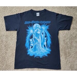 2005 Trans-Siberian Orchestra Shirt Mens Medium Black Double Sided Winter‎ Tour